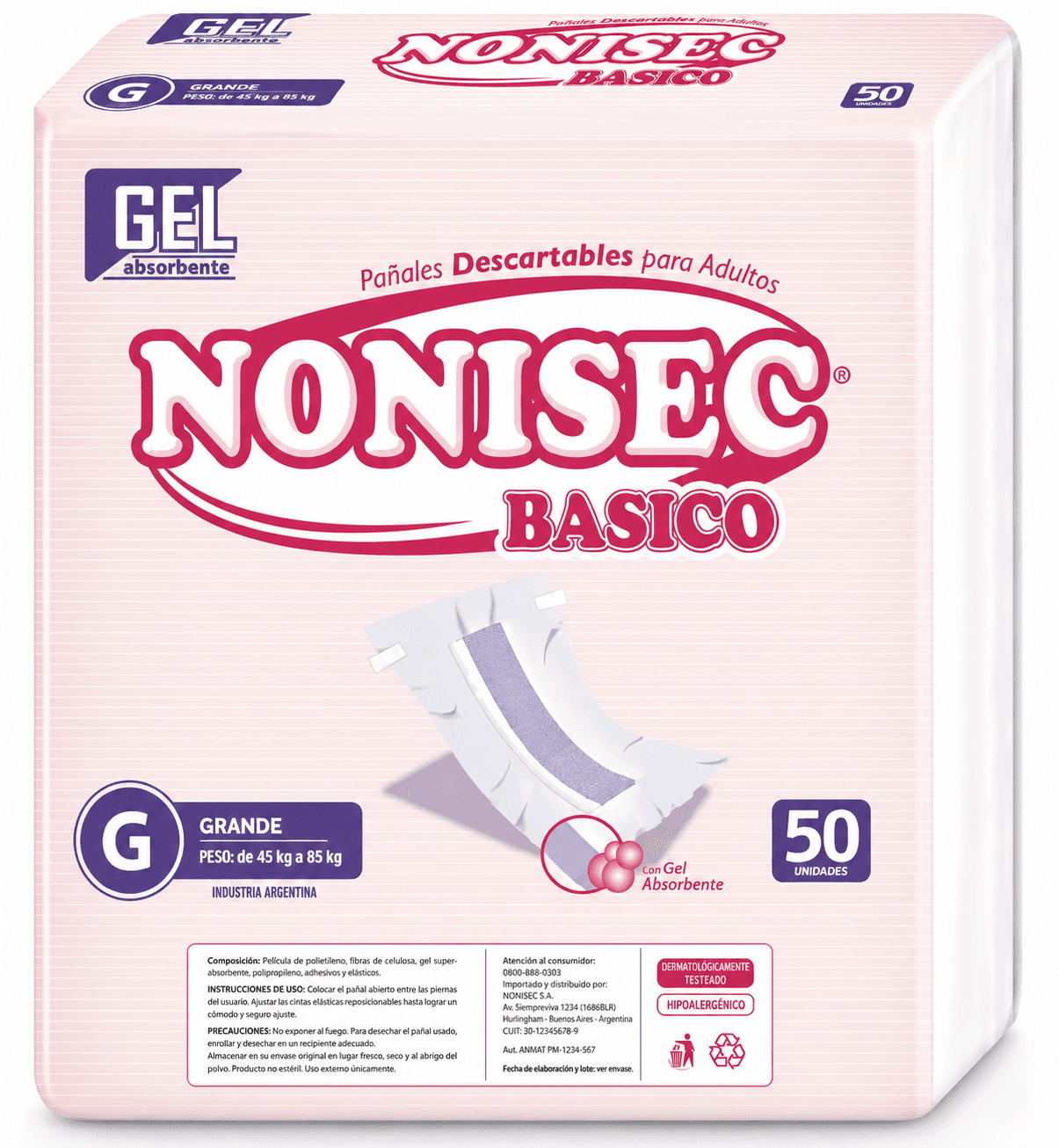Nonisec Básico x 50 gde