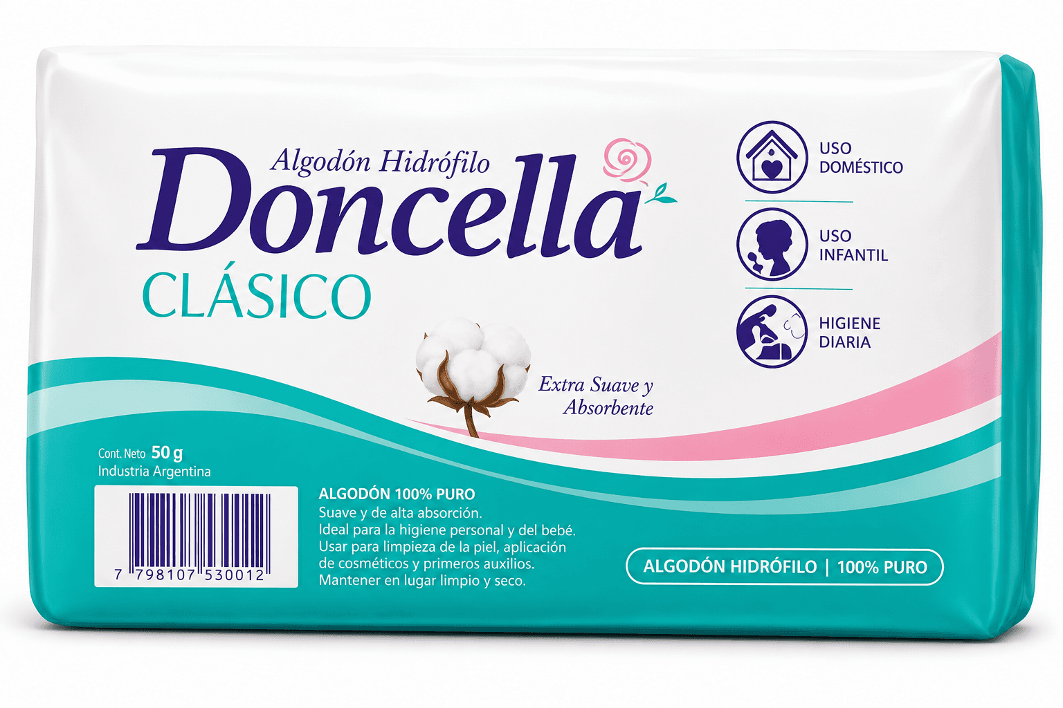 Algodón Doncella x 500