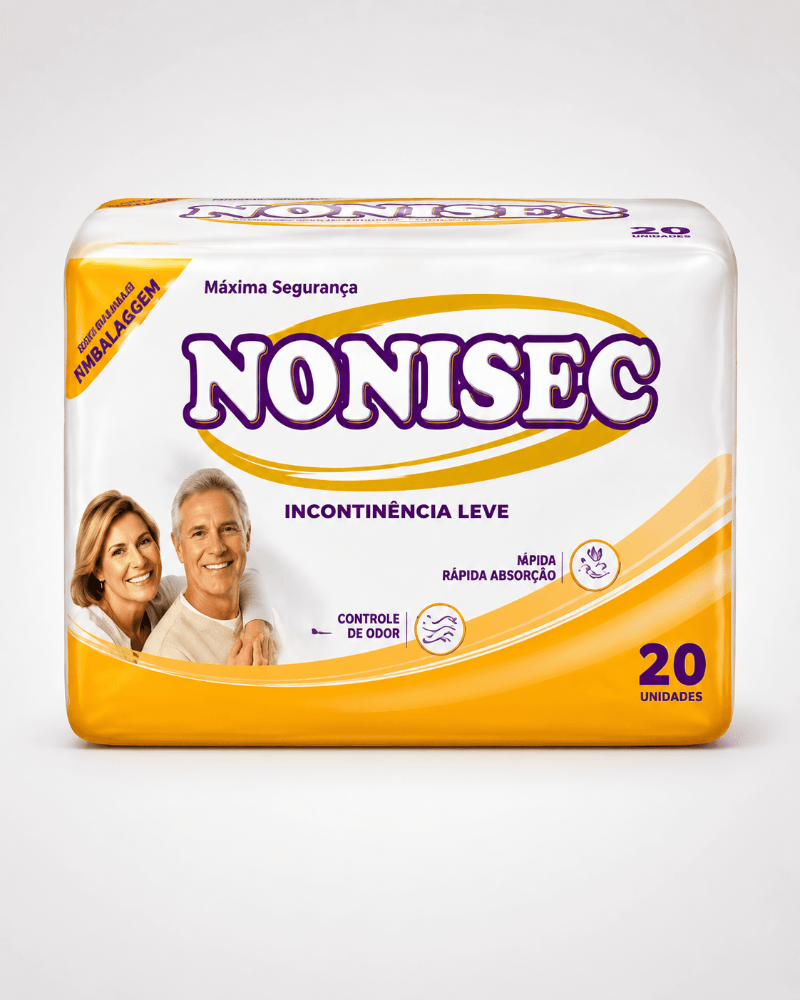 Apósito nonisec leve x 20