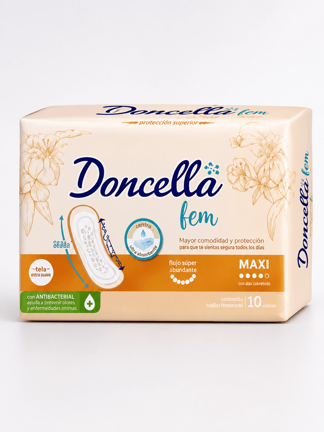 Apósitos Doncella maxi x 10