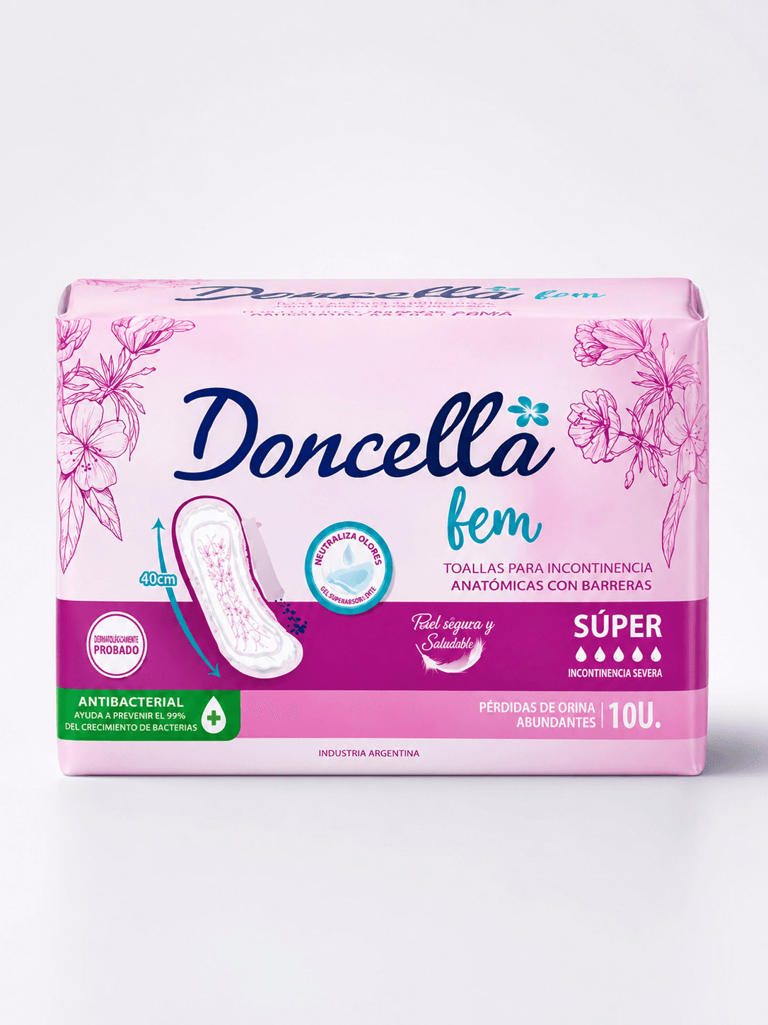 Apósito doncella super x 10